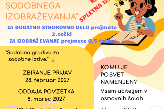 POSVET PEDAGOGOV: “Soočenje z izzivi sodobnega izobraževanja”